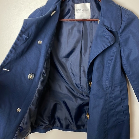 Forever 21 Navy Blue Utility Jacket. Size XS - Picture 5 of 8